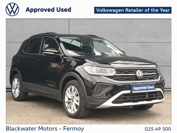 Volkswagen T-Cross SUV, Petrol, 2025, Black