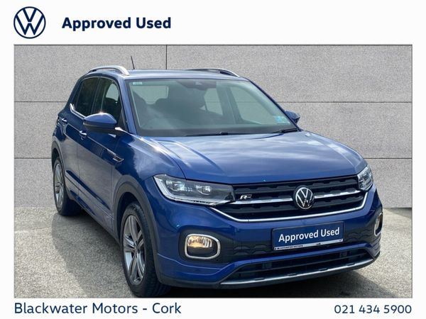 Volkswagen T-Cross SUV, Petrol, 2023, Blue