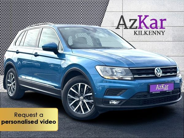 Volkswagen Tiguan SUV, Diesel, 2018, Blue