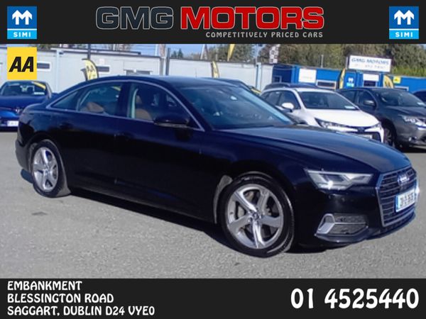 Audi A6 Saloon, Petrol Hybrid, 2021, Black