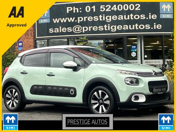 Citroen C3 Hatchback, Petrol, 2018, Green