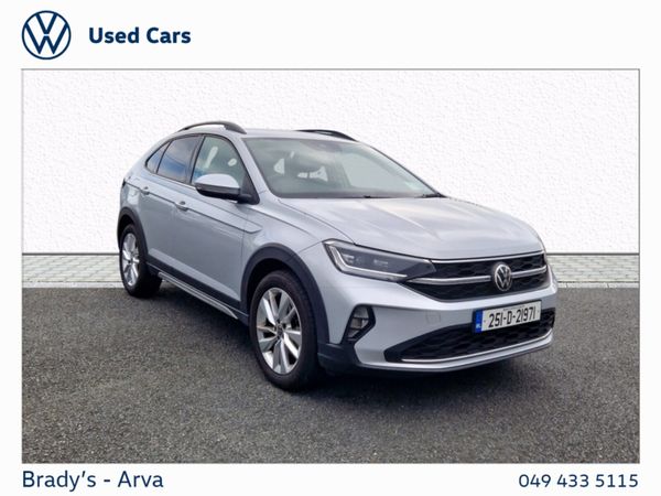 Volkswagen Taigo SUV, Petrol, 2025, Silver