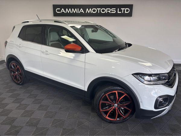 Volkswagen T-Cross SUV, Petrol, 2019, White