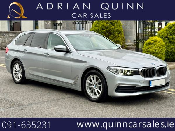 BMW 5-Series Estate, Diesel, 2019, Silver