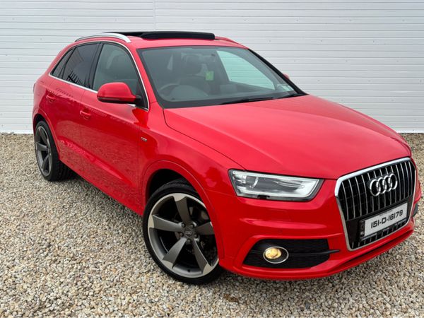 Audi Q3 Estate, Diesel, 2015, Red