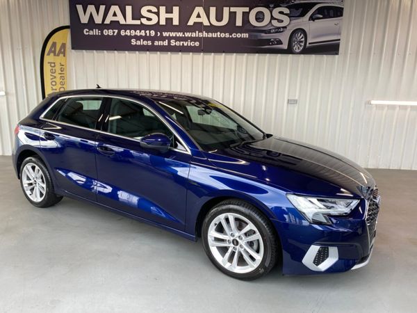 Audi A3 Hatchback, Petrol, 2022, Blue