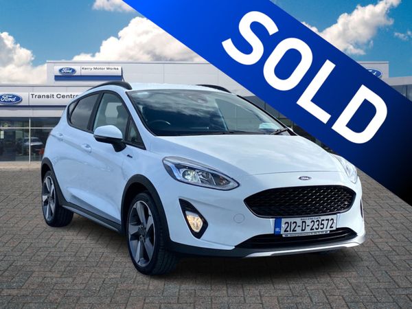 Ford Fiesta Hatchback, Petrol Hybrid, 2021, White