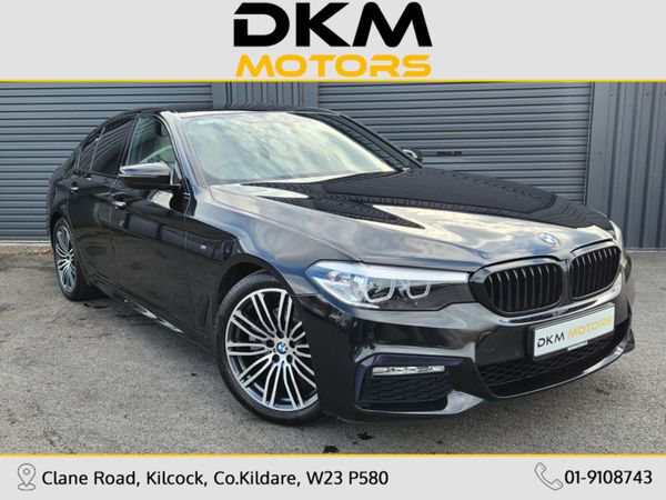 BMW 5-Series Saloon, Diesel, 2018, Black