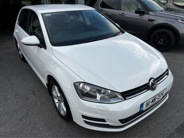 Volkswagen Golf Hatchback, Diesel, 2016, White