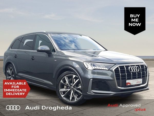 Audi Q7 SUV, Petrol Plug-in Hybrid, 2023, Grey