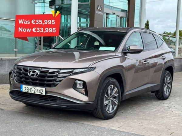 Hyundai Tucson SUV, Petrol Hybrid, 2022, Brown