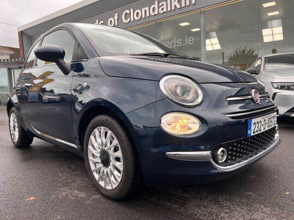 Fiat 500 Hatchback, Petrol, 2023, Blue