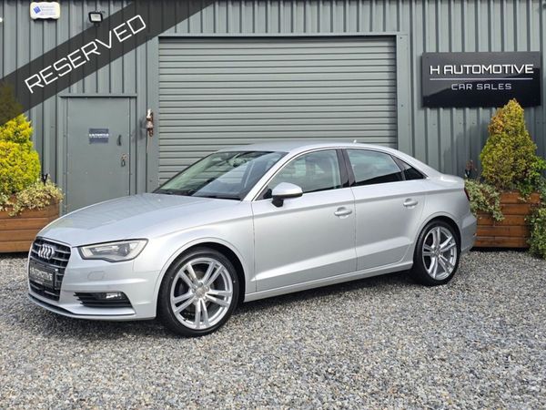 Audi A3 Saloon, Petrol, 2013, Silver