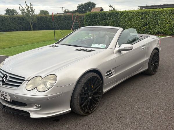 Mercedes-Benz SL-Class Convertible, Petrol, 2002, Silver
