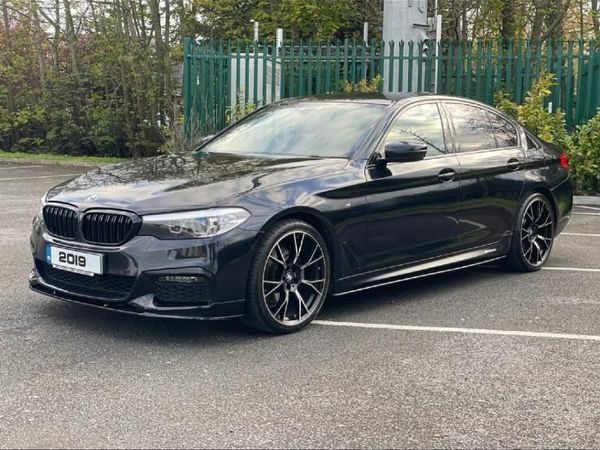 BMW 5-Series Saloon, Diesel, 2019, Black
