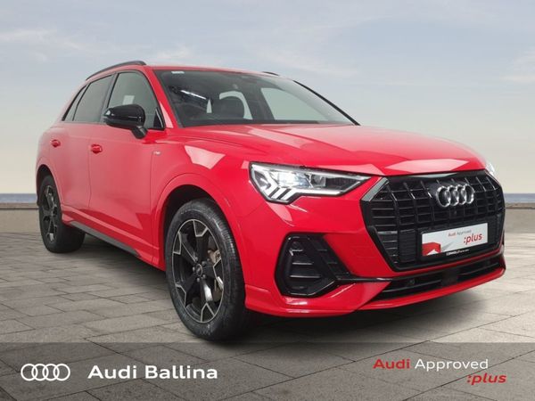 Audi Q3 SUV, Petrol Plug-in Hybrid, 2022, Red