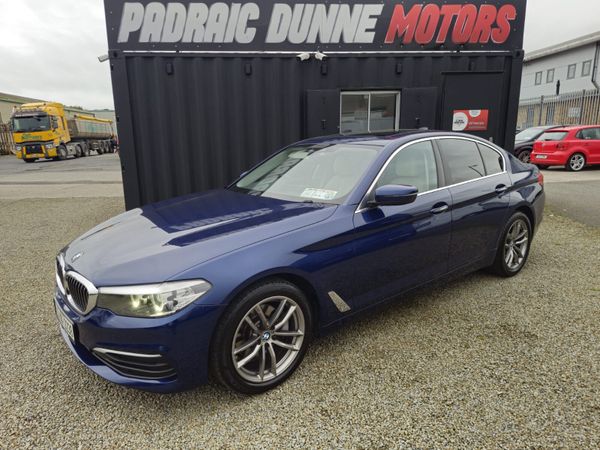BMW 5-Series Saloon, Diesel, 2017, Blue