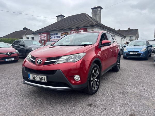 Toyota RAV4 SUV, Diesel, 2015, Red