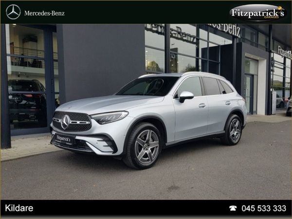 Mercedes-Benz GLC SUV, Diesel Hybrid, 2023, Silver