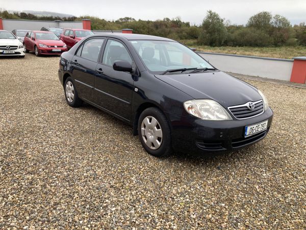 Toyota Corolla Saloon, Petrol, 2006, Black