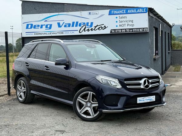 Mercedes-Benz GLE SUV, Diesel, 2017, Blue