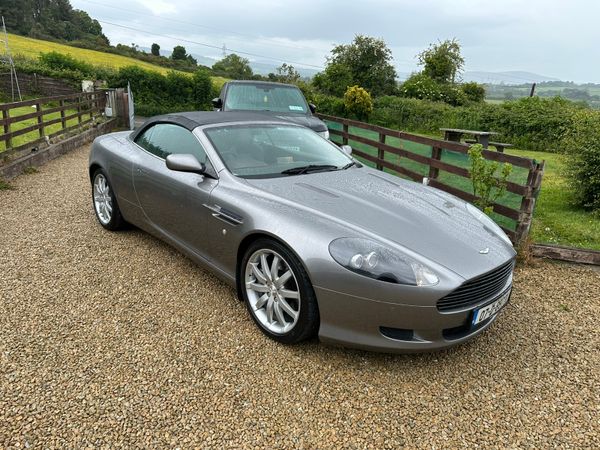 Aston Martin DB9 Convertible, Petrol, 2007, Silver