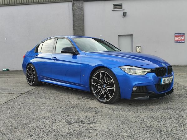 BMW 3-Series Saloon, Petrol Plug-in Hybrid, 2018, Blue