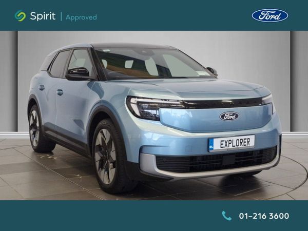 Ford Explorer SUV, Electric, 2025, Blue