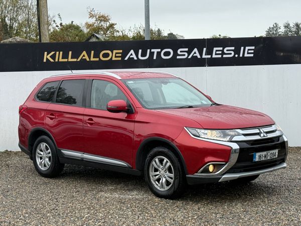 Mitsubishi Outlander SUV, Diesel, 2016, Red