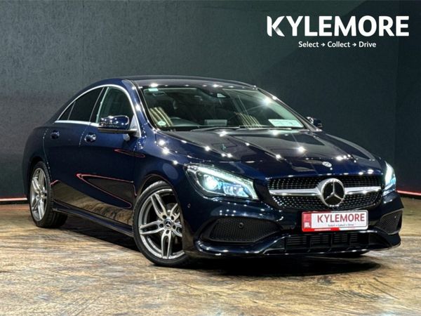 Mercedes-Benz CLA Saloon, Petrol, 2018, Blue