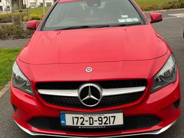 Mercedes-Benz CLA Saloon, Petrol, 2017, Red