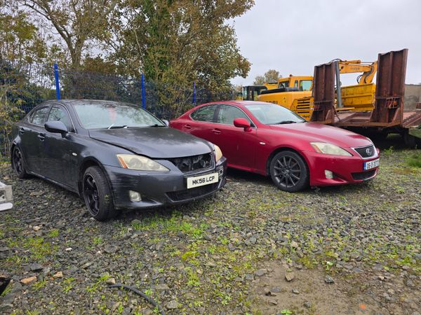 Lexus IS Saloon, Petrol, 2006, Red