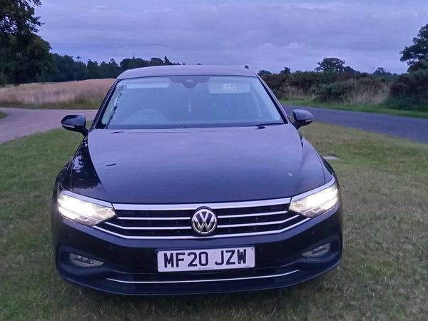 Volkswagen Passat Saloon, Diesel, 2020, Black