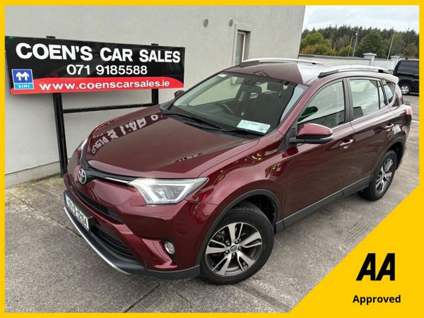 Toyota RAV4 SUV, Diesel, 2017, Red