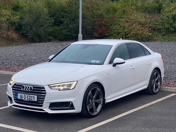 Audi A4 Saloon, Diesel, 2016, White