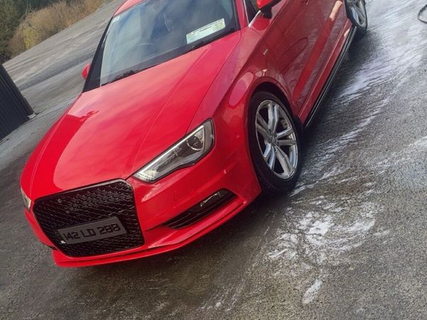 Audi A3 Saloon, Diesel, 2014, Red