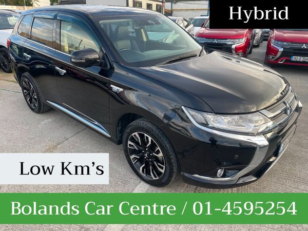 Mitsubishi Outlander SUV, Petrol Plug-in Hybrid, 2018, Black