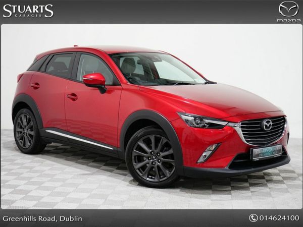 Mazda CX-3 SUV, Petrol, 2018, Red
