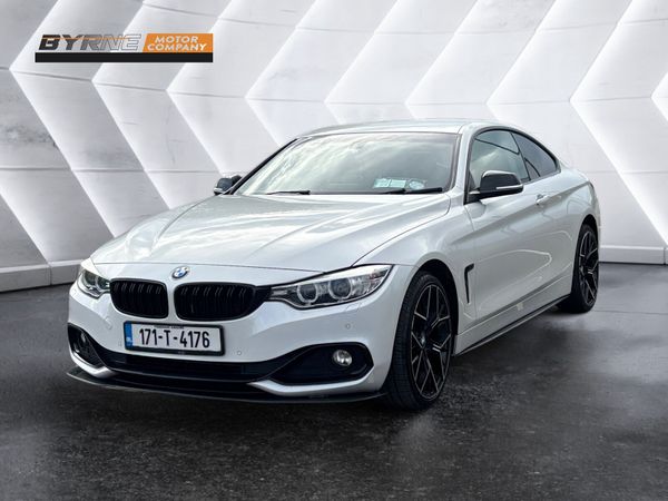 BMW 4-Series Coupe, Diesel, 2017, White
