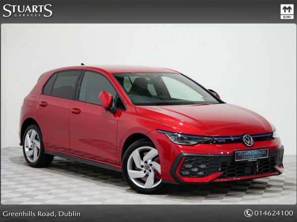 Volkswagen Golf Hatchback, Petrol Plug-in Hybrid, 2025, Red
