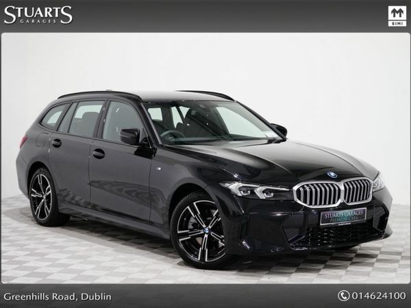 BMW 3-Series Estate, Petrol Plug-in Hybrid, 2025, Black