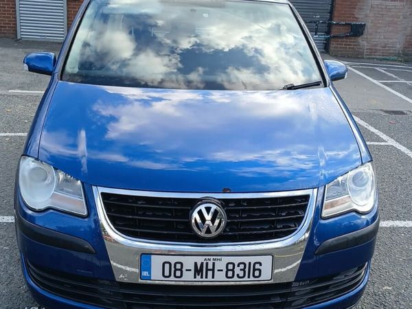 Volkswagen Touran MPV, Diesel, 2008, Blue