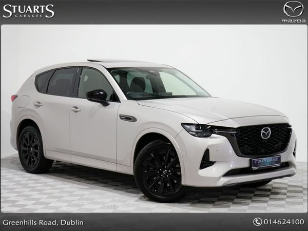 Mazda CX-60 Estate, Petrol Plug-in Hybrid, 2023, Silver
