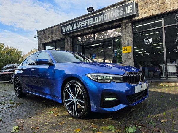 BMW 3-Series Saloon, Petrol Hybrid, 2020, Blue