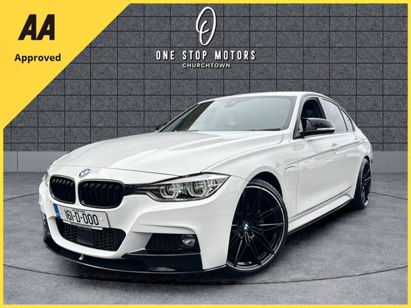 BMW 3-Series Saloon, Petrol Plug-in Hybrid, 2016, White