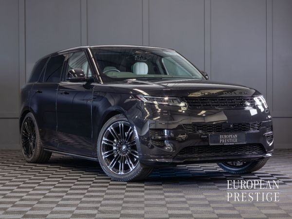 Land Rover Range Rover Sport SUV, Petrol Plug-in Hybrid, 2025, Black