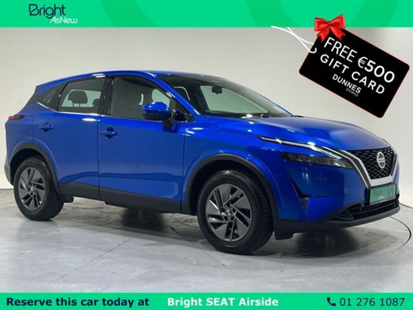 Nissan Qashqai MPV, Petrol, 2021, Blue