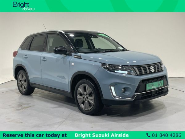 Suzuki Vitara SUV, Petrol Hybrid, 2024, Blue