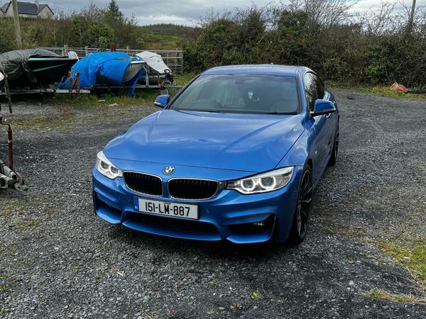 BMW 4-Series Coupe, Diesel, 2015, Blue