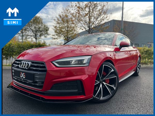 Audi A5 Saloon, Diesel, 2017, Red